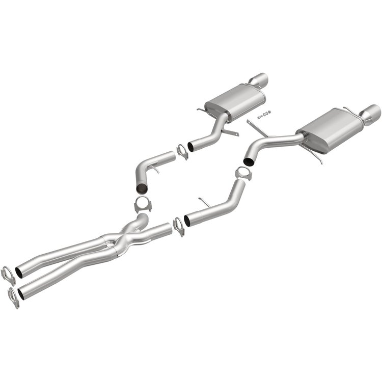 106-0911 Direct-Fit Replacement Exhaust System for 2007-2010 BMW
