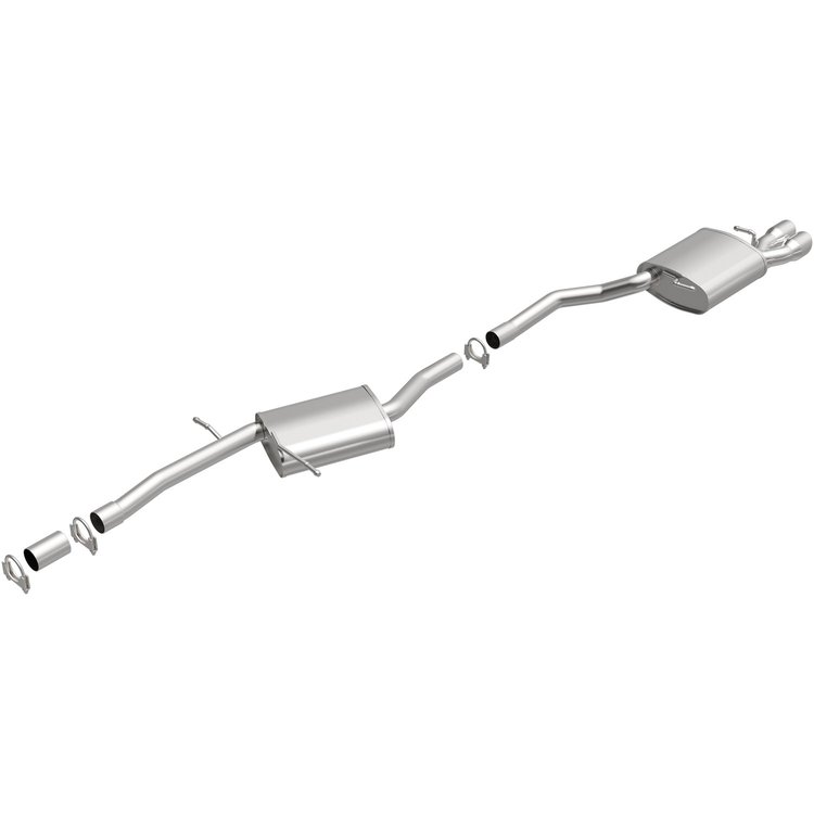 106-0914 Direct-Fit Replacement Exhaust System for 2009-2016 Audi