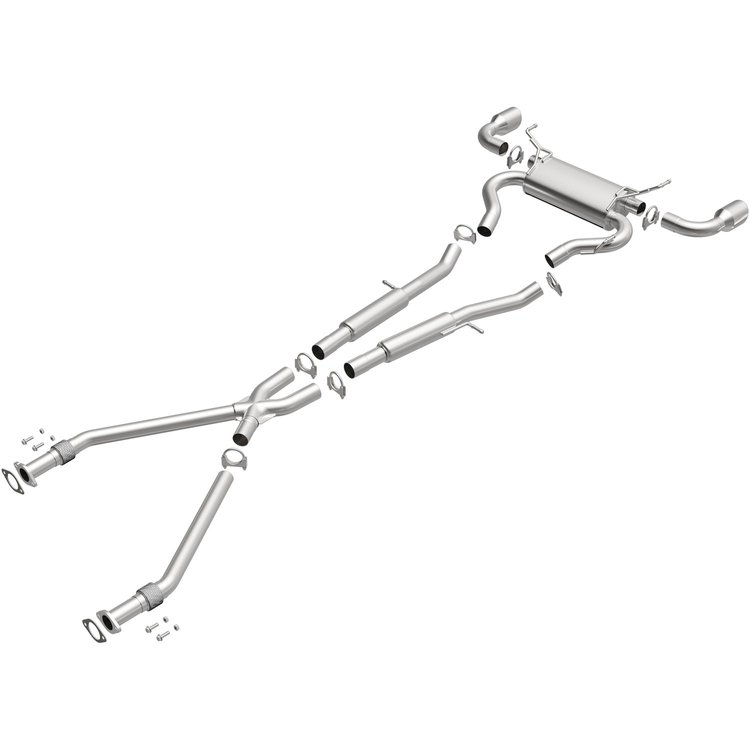 106-0923 Direct-Fit Replacement Exhaust System for 2009-2020 Nissan 370Z 3.7L