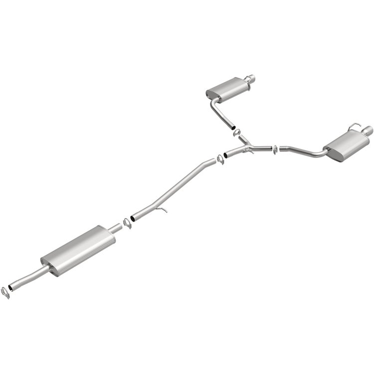 106-0931 Direct-Fit Replacement Exhaust System for 2013-2019 Ford Flex 3.5L