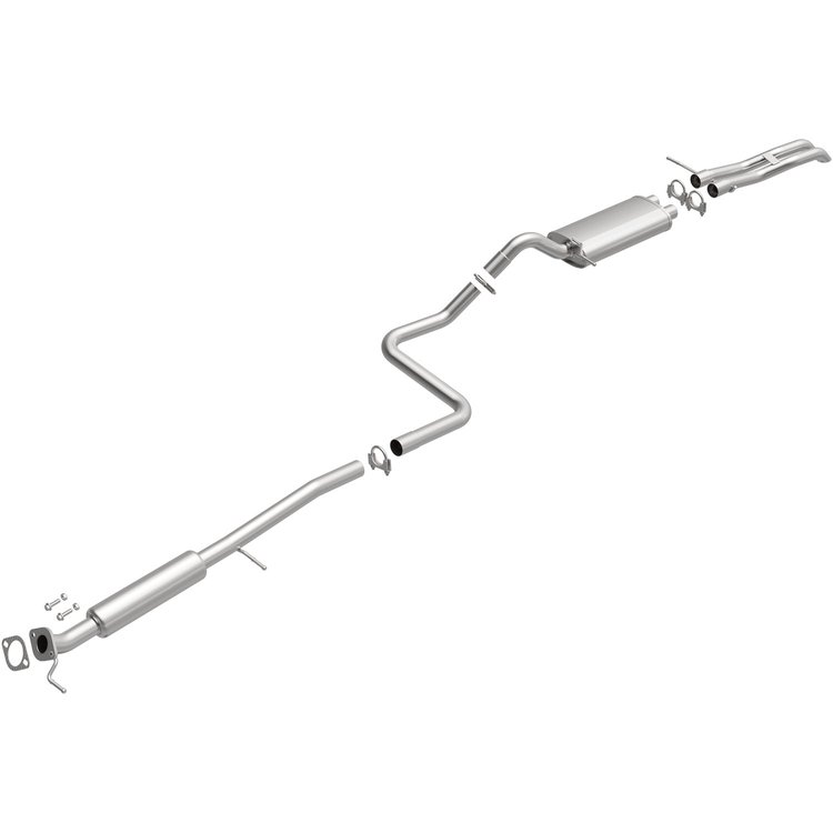 106-0964 Direct-Fit Replacement Exhaust System for 2011-2019 Ford Fiesta 1.6L