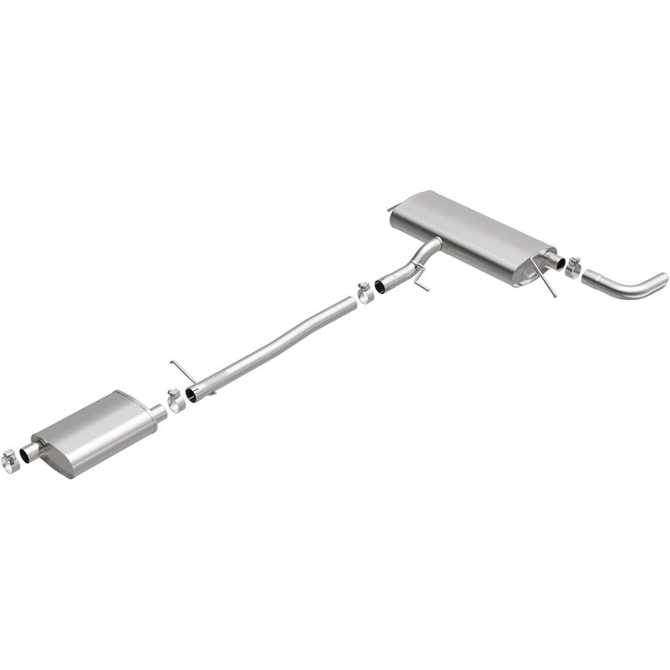 116-0020 Direct-Fit Replacement Exhaust System [Stainless Steel]