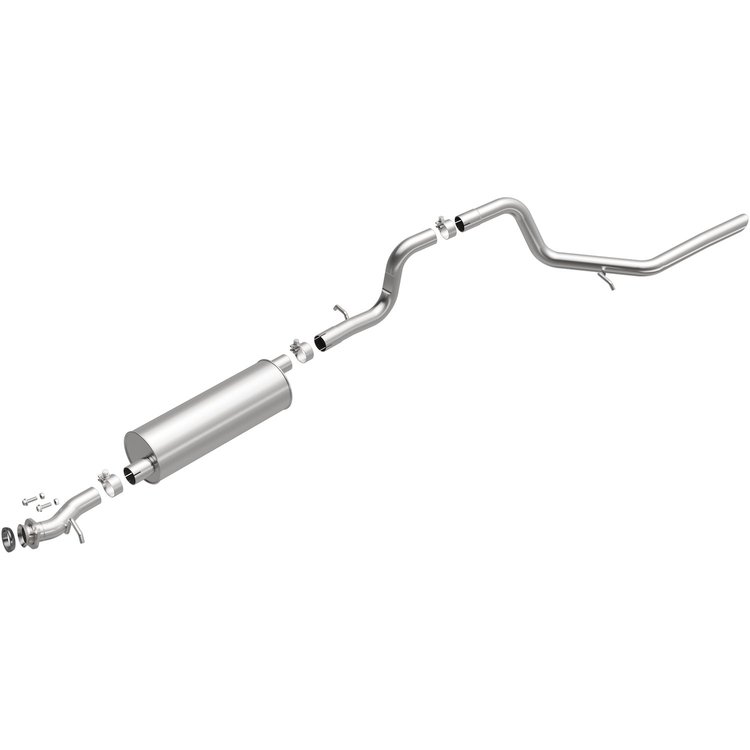 116-0033 Direct-Fit Replacement Exhaust System [Stainless Steel]