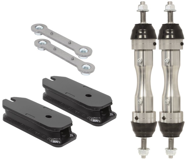 Sway Bar End Link Kit, 2.500 in./3.500 in. Lifts Fits Select Ford F-250 Super Duty