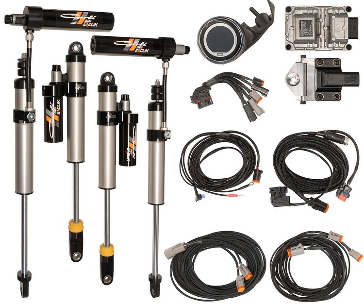 CS-FEV25SPKG-LVL-20-GAS E-Venture Shock Package with Electronic Control Unit Fits Select 2020-2022 Ford F-250, F-350 7.3L Gas 4x