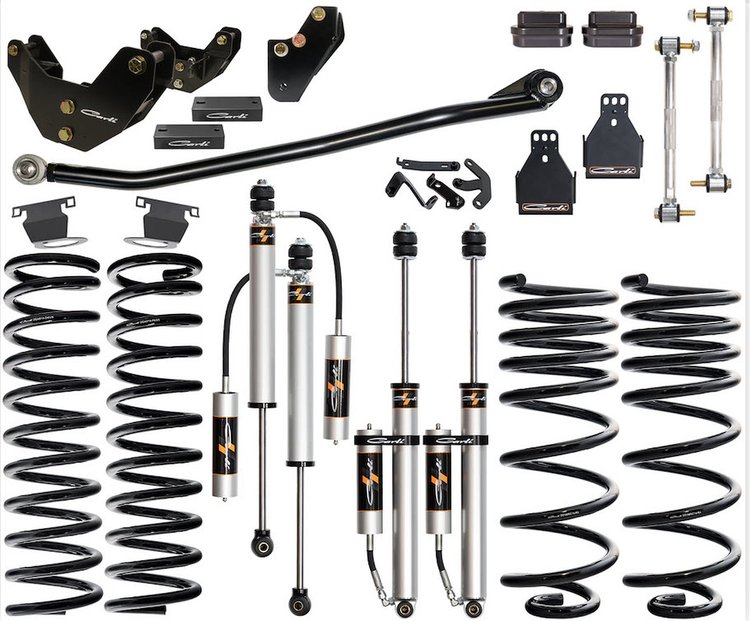 CS-D3-BC-CS-14-PW-R2 Backcountry System 2.0 in. Lift Fits Select 2014–2018 Ram 2500 Power Wagon 4WD [R2 Coils]