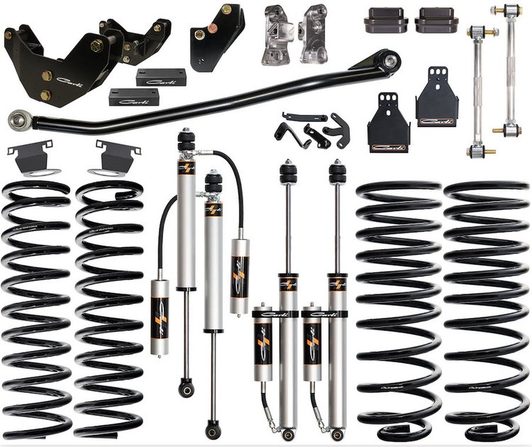 CS-D3-BC-CS-19-PW-R2 Backcountry System 2.0 in. Lift for 2019–2024 Ram 2500 Power Wagon 4WD [ R2 Coils ]