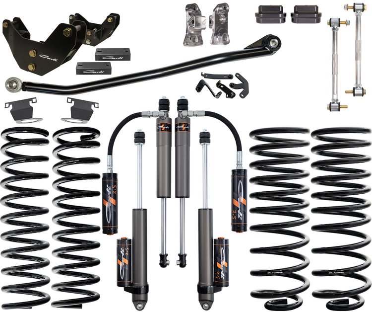 CS-D3-COM-CS-19-H-R2 Commuter Lift System 3.0 in. Lift Fits Select Ram 2500 4x4 Hemi [R2 Coils]