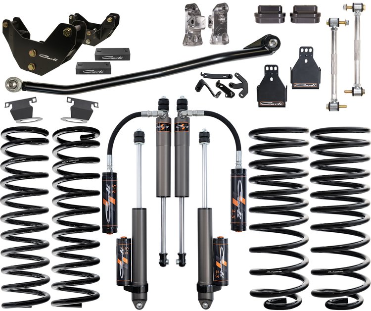 CS-D3-PF-CS-19-PW-R2 Pathfinder Lift System 2.0 in. Lift Fits Select Ram 2500 Power Wagon 4x4 [R2 Coils]