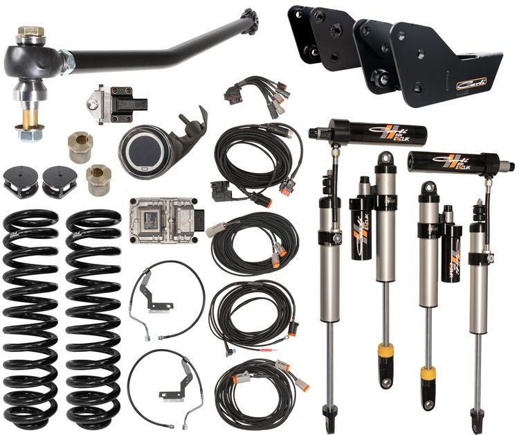 CS-FLVL-EV25-23-GAS E-Venture Leveling System 3.0 in. Lift Fits Select Ford F250, F350 4x4 Gas