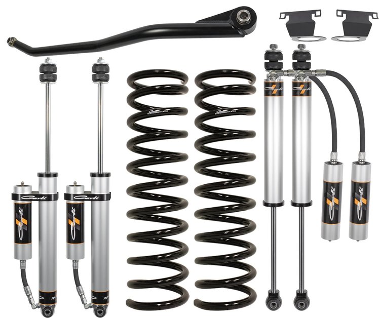 CS-DLVL-BC-CS-1419-H 2.5 in. Lift Leveling Backcountry System Fits Select Ram 2500 4X4 Diesel Hemi