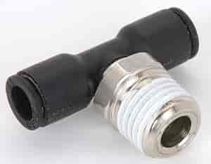 Tee Fitting for 2-Line Applications 1/4" NPT to two 1/4" outputs