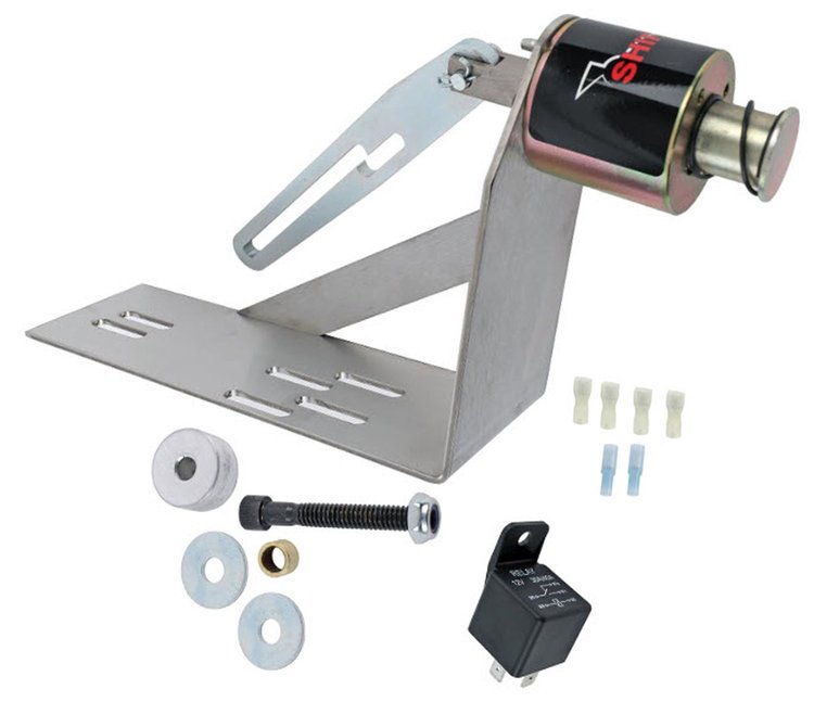 SN5057H All-Electric 3-Speed Shift Kit for Hurst Quarter Stick w/Front Exit Cable [Forward Shift Pattern]