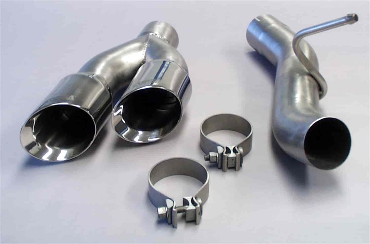 Twin 4" Pro-Series Side Swept Assembly 2001-2006 Yukon Denali/Denali XL