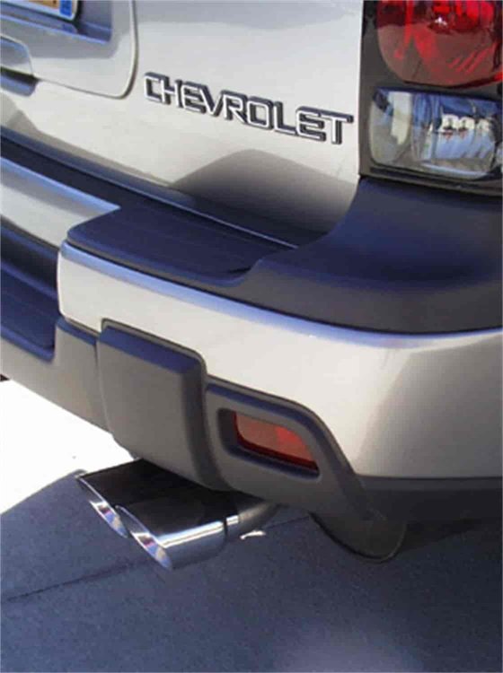Twin 4" Pro-Series Exhaust Tip 2001-2005 Trailblazer 4.2L