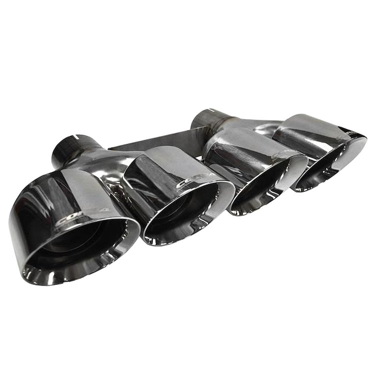 14062 Pro Series Clamp-On Exhaust Tip 2.750 in. Dual Inlet/4.500 in. Quad Outlet