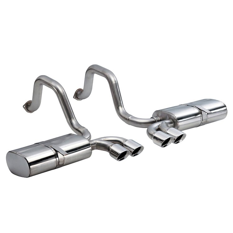 14111 Sport Axle-Back Exhaust System 1997-2004 Chevy Corvette C5 5.7L