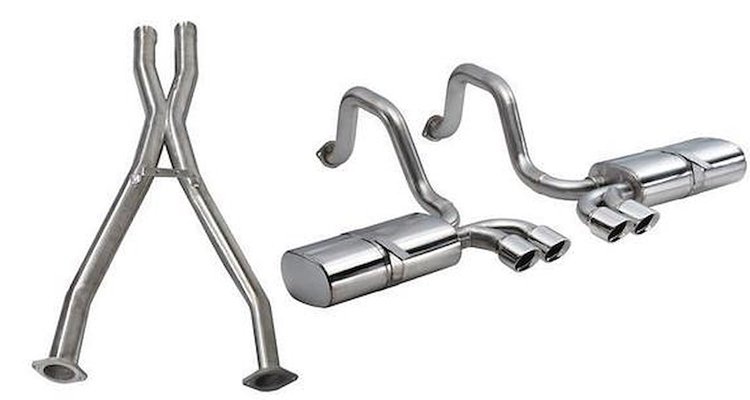 14111CB Cat-Back Exhaust System 1997-2004 Chevy Corvette
