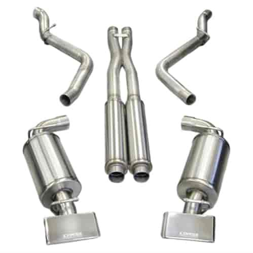 Sport Cat-Back Exhaust System 2008-2010 Dodge Challenger SRT-8 6.1L