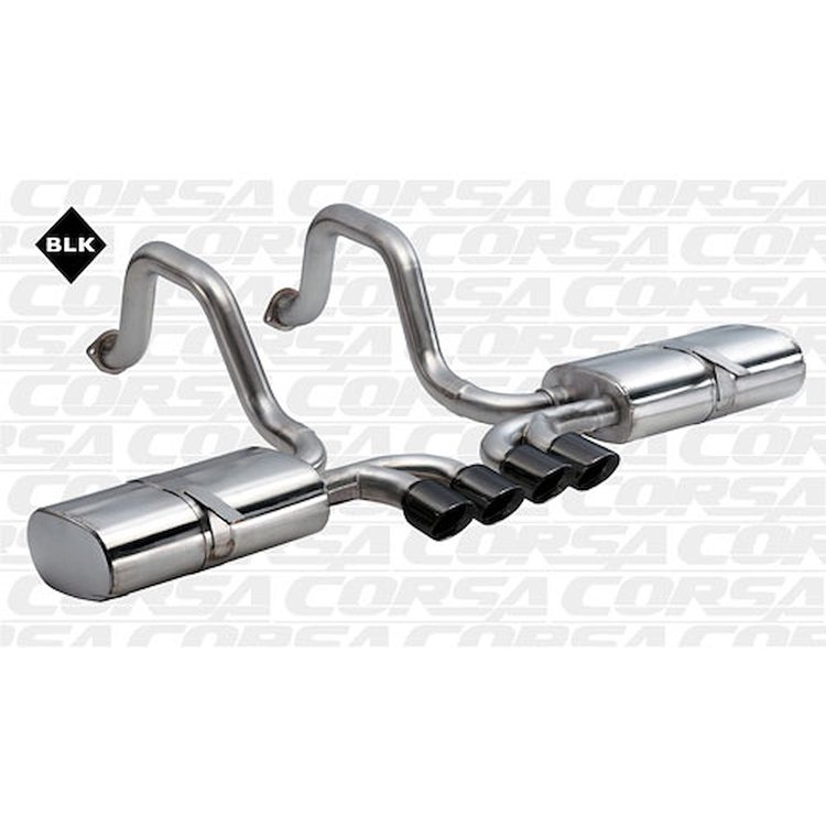 Sport Axle-Back Exhaust System 1997-2004 Chevrolet Corvette C5/Z06 5.7L V8