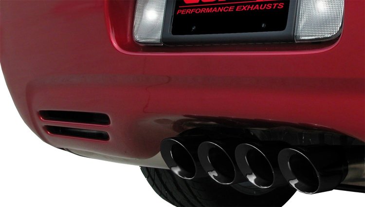 14139CBBLK Cat-Back Exhaust System 1997-2004 Chevy Corvette