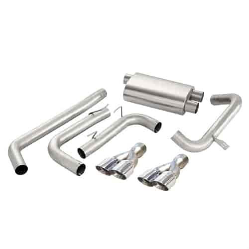Sport Cat-Back Exhaust System 1993-1995 Chevy Camaro Z28/SS 5.7L V8 LT1 & Pontiac Firebird 5.7L V8 LT1