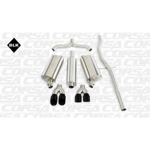 Touring Cat-Back Exhaust System 1999-2004 Cadillac Seville SLS/STS 4.6L