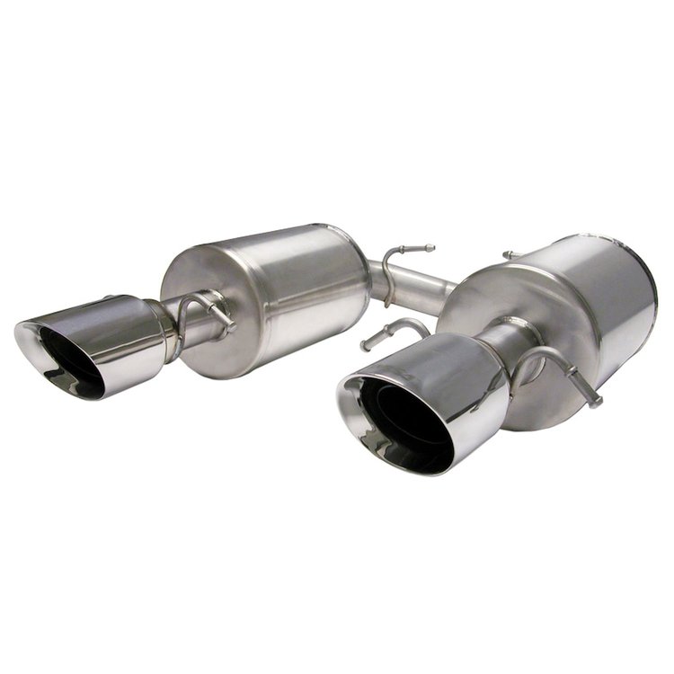 14157 Touring Axle-Back Exhaust System 2005-2007 Cadillac STS 4.6L