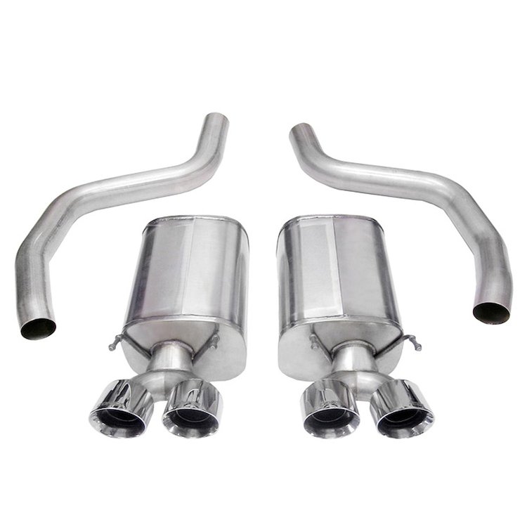 14164 Sport Axle-Back Exhaust System 2006-2013 Chevy Corvette C6 ZR1 6.2L & Z06 7.0L