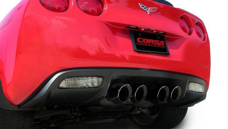 14164CB1BLK Cat-Back Exhaust System 2006-2011 Chevy Corvette