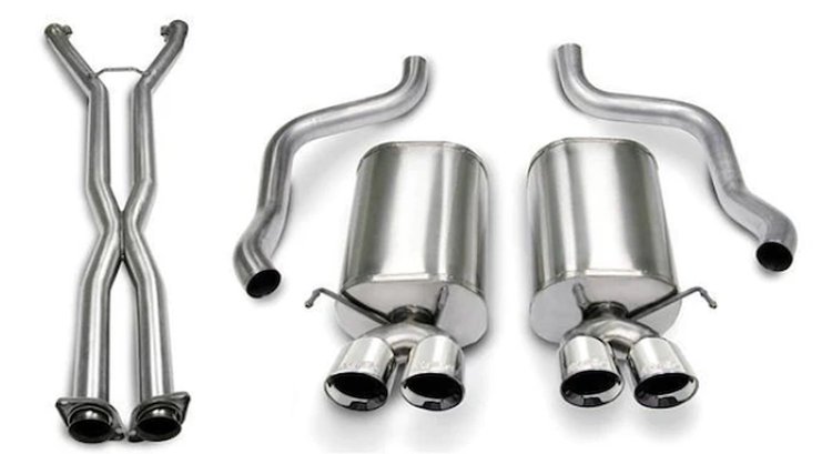 14169CB4 Cat-Back Exhaust System 2005-2008 Chevy Corvette