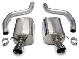 2006 Corvette C6 Z06 Axle-Back System 3" Diameter Tubing