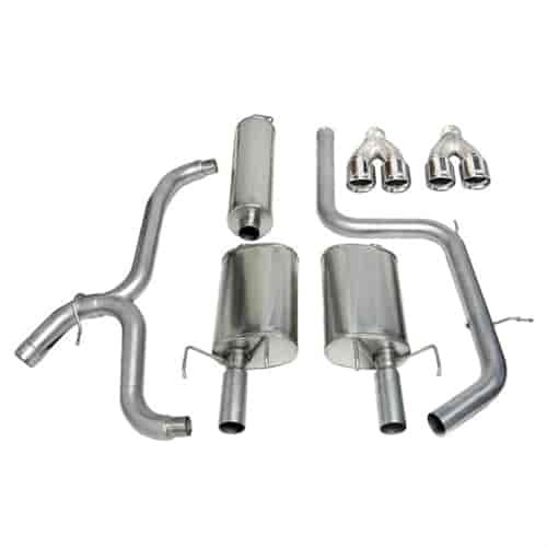 Touring Cat-Back Exhaust System 2000-2005 Chevy Impala 3.4L/3.8L
