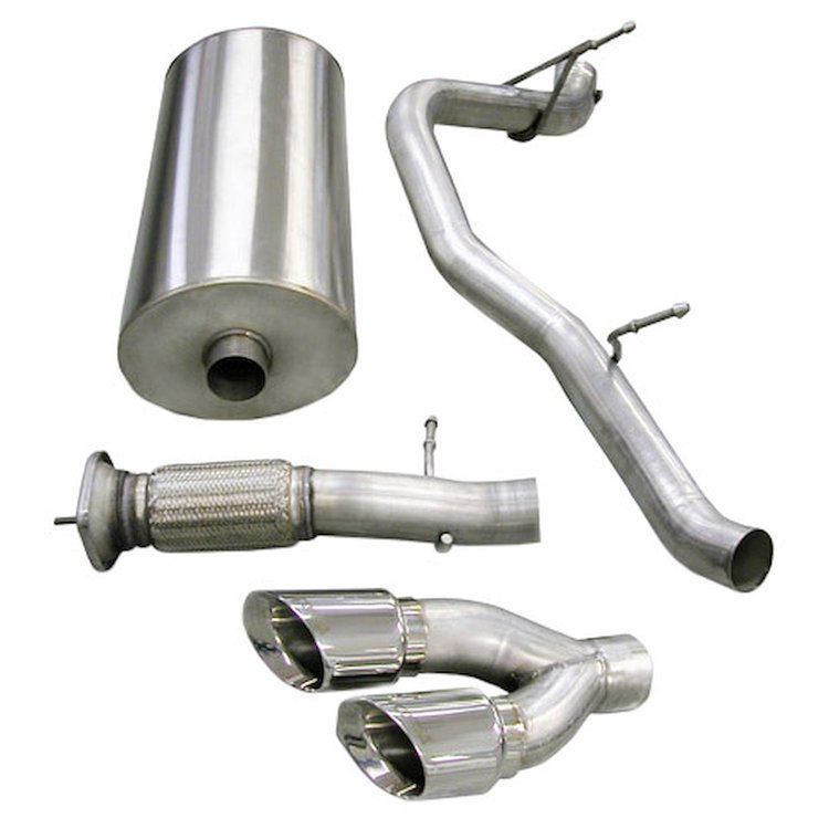 14202 Sport Cat-Back Exhaust System 2007-2010 Cadillac Escalade 6.2L