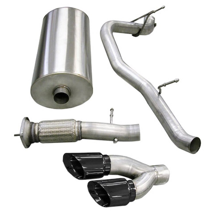 14202BLK Sport Cat-Back Exhaust System 2007-2010 Cadillac Escalade 6.2L