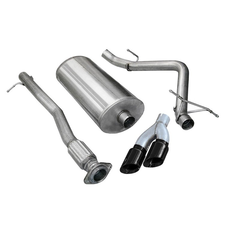 14259BLK Sport Cat-Back Exhaust System 2007-2008 Chevy Silverado/GMC Sierra 1500 4.8L/5.3L/6.0L