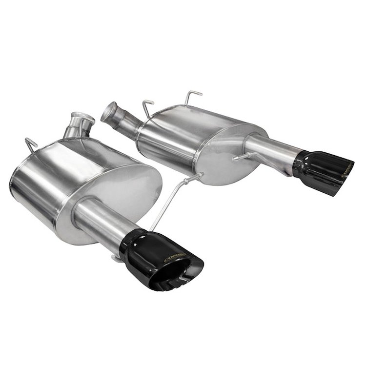 14317BLK Xtreme Axle-Back Exhaust System 2011-2014 Ford Mustang GT & Boss 302 5.0L