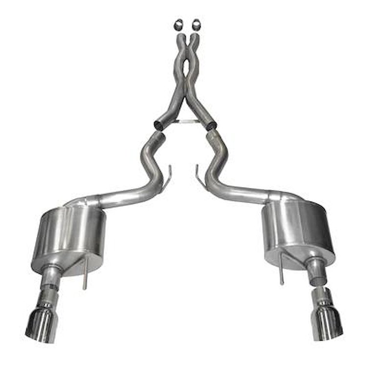 14328 Xtreme Cat-Back Exhaust System 2015-2017 Ford Mustang GT Fastback 5.0L