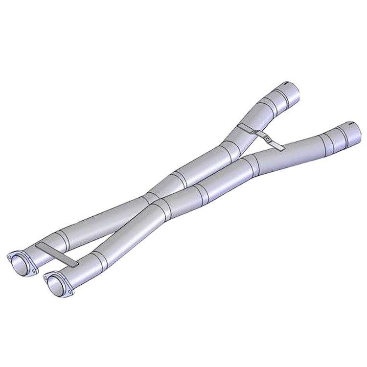 14331 X-Pipe 2012-2013 Chevy Corvette C6 Z06/ZR1 6.2L