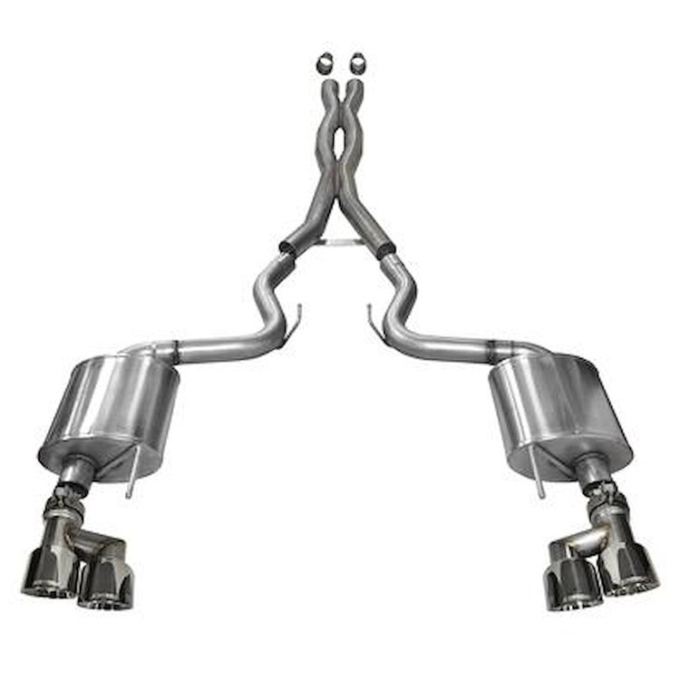 14337 Sport Cat-Back Exhaust System 2015-2019 Ford Mustang GT Fastback 5.0L