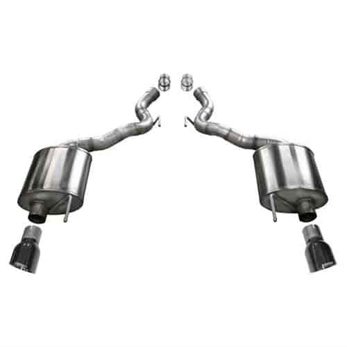 14339BLK Sport Axle-Back Exhaust System 2015-2017 Ford Mustang GT Convertible 5.0L
