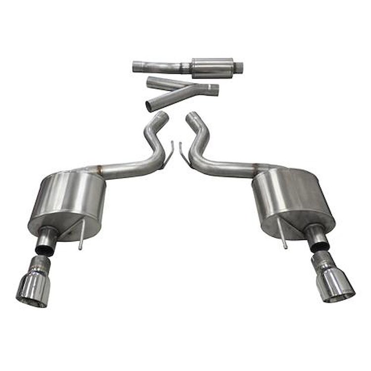 14343 Sport Cat-Back Exhaust System 2015-2017 Ford Mustang Fastback 2.3L EcoBoost