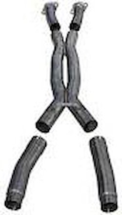 14353 Double X-Pipe 2009-2013 Chevy Corvette C6 Z06/ZR1 LS3 6.2L