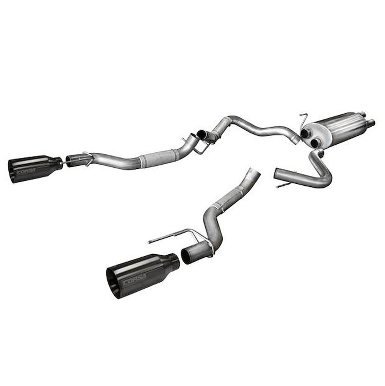 14397GNM Sport Cat-Back Exhaust System 2017-2019 Ford F-150 SVT Raptor 3.5L EcoBoost