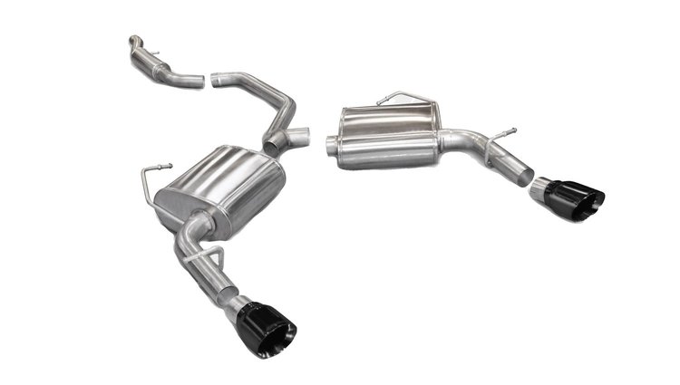 14413BLK Cat-Back Exhaust System 2011-2014 Chrysler 200, 2011-2014 Dodge Avenger