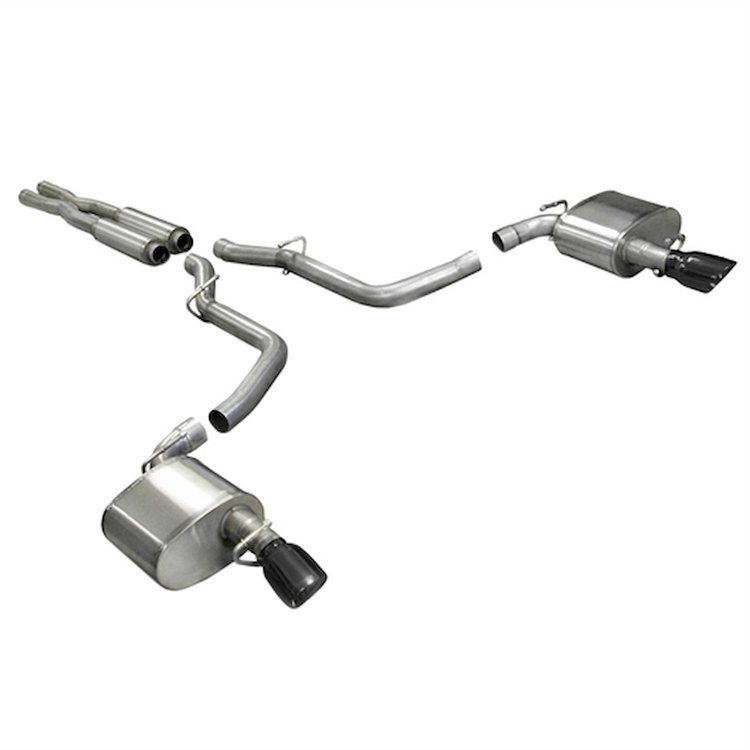 14440BLK Xtreme Cat-Back Exhaust System 2005-2010 Dodge Charger SRT-8, Magnum SRT-8 & Chrysler 300 6.1L