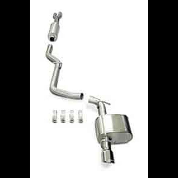 2.5IN. DIA. CAT-BACK SYS SINGLE REAR EXIT W/SINGLE 3.5IN. PRO-SERIES TIPS