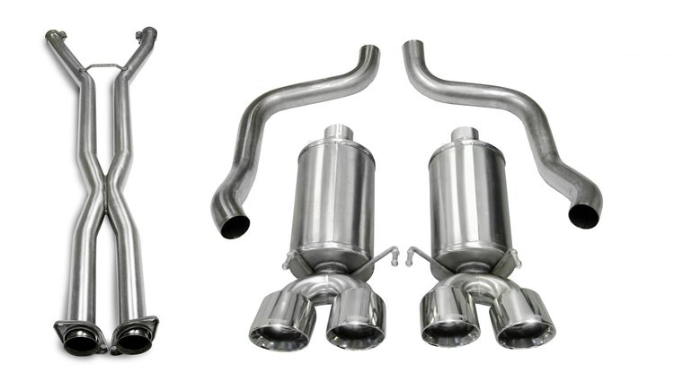 14469CB6 Cat-Back Exhaust System 2006-2008 Chevy Corvette
