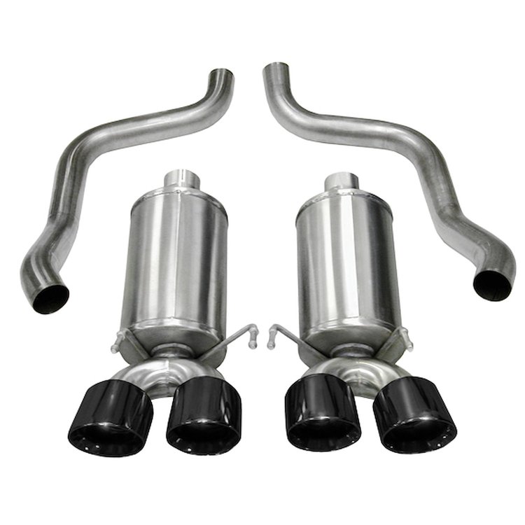 14470 Xtreme Axle-Back Exhaust System 2009-2013 Chevy Corvette C6 6.2L