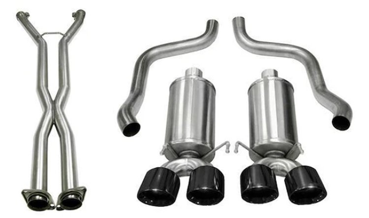 14470CBBLK Cat-Back Exhaust System 2009-2013 Chevy Corvette